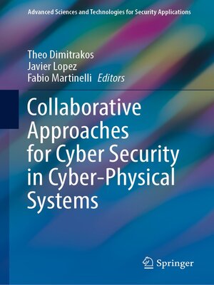 cover image of Collaborative Approaches for Cyber Security in Cyber-Physical Systems